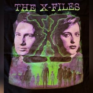 Black Rabbit X-Files Shirt Black 2XL Brand New
